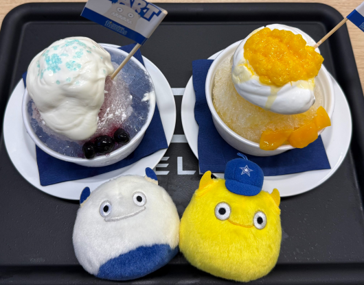 あなたはどっち派！？🫐🥭 BART&CHAPYのかき氷が新登場🙌🏻