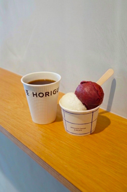 コーヒーとジェラートのペアリングセット