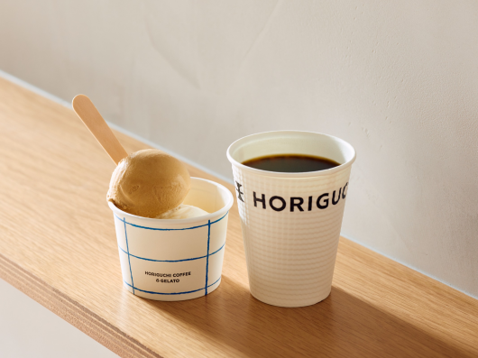 コーヒーとジェラートのペアリングセット