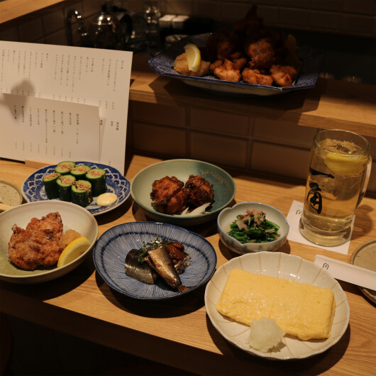 夜のメニュー 15:00~23:00